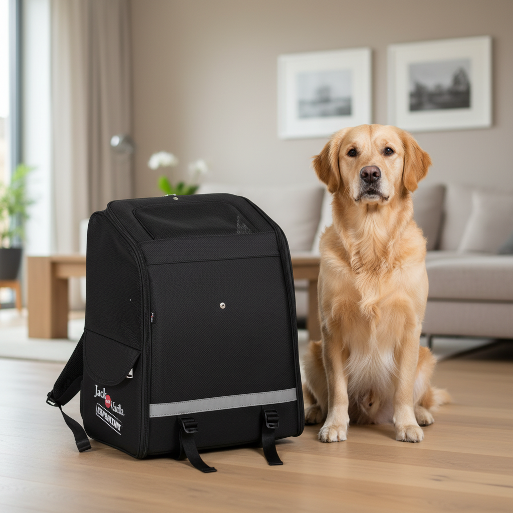 Jack and Vanilla product voor honden, zwart, 33 cm