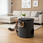 Jack and Vanilla krabpaal voor katten, zwart, 36 cm