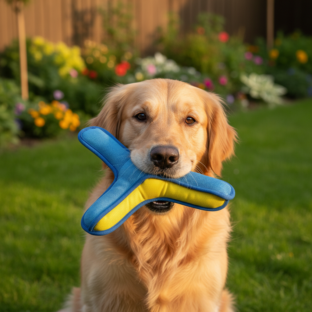 Jack and Vanilla speeltje voor honden, rood, 20 cm