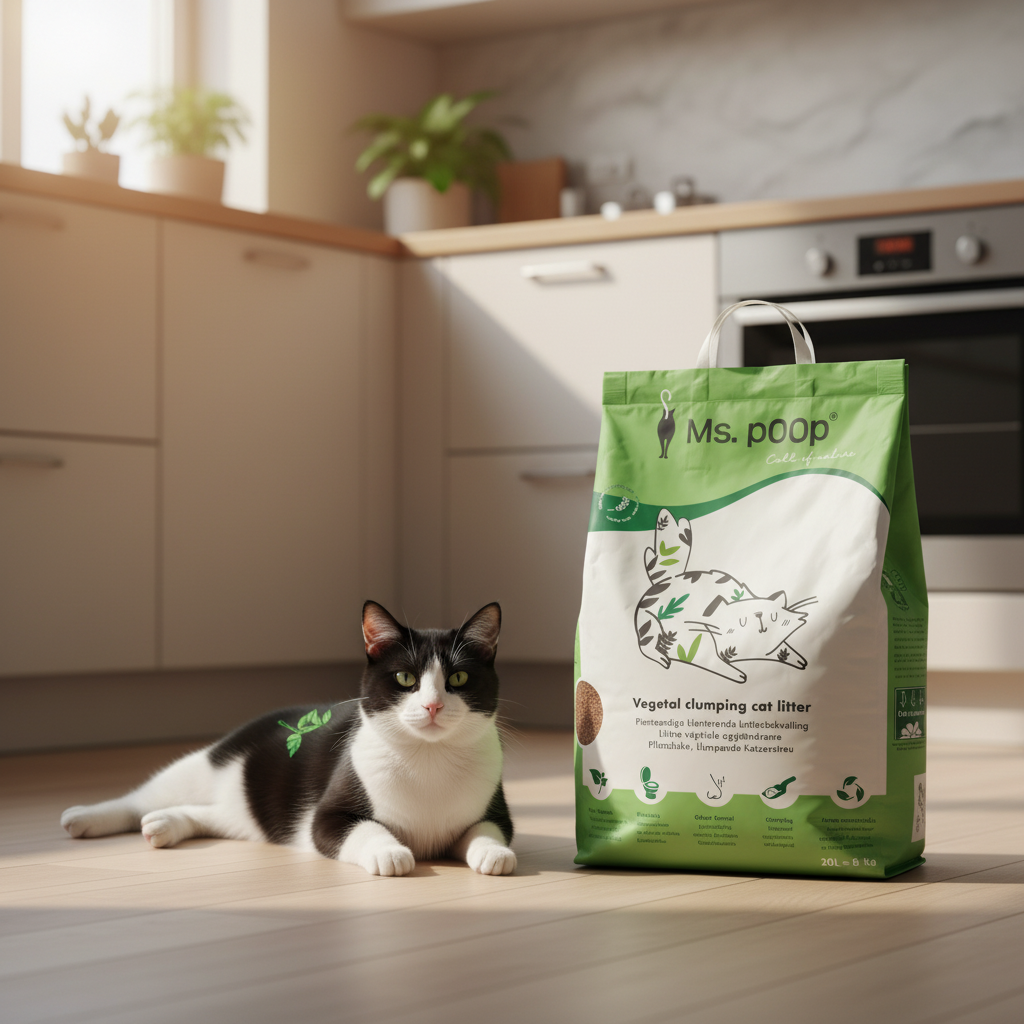 Ms. Poop kattenbakvulling voor katten, 20 liter