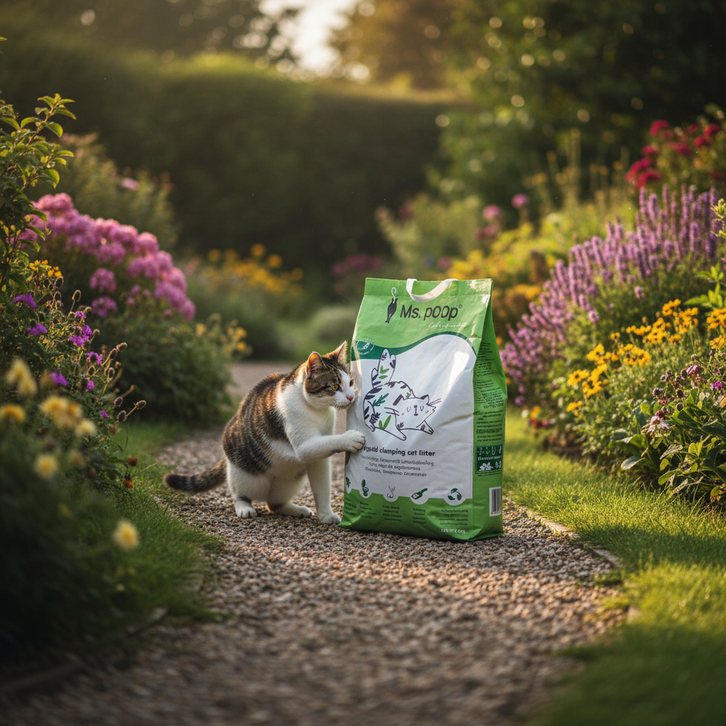 Ms. Poop kattenbakvulling voor katten, 20 liter