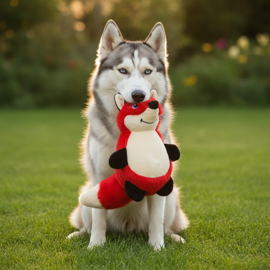 Jack and Vanilla product voor honden, rood, 18 cm