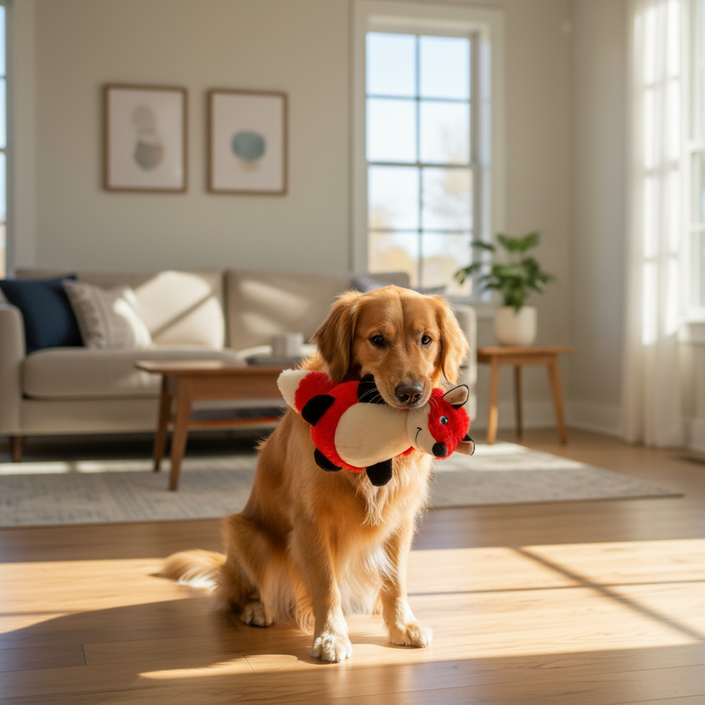Jack and Vanilla product voor honden, rood, 18 cm