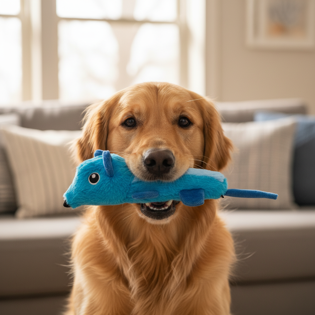 Jack and Vanilla product voor honden, blauw, 24 cm