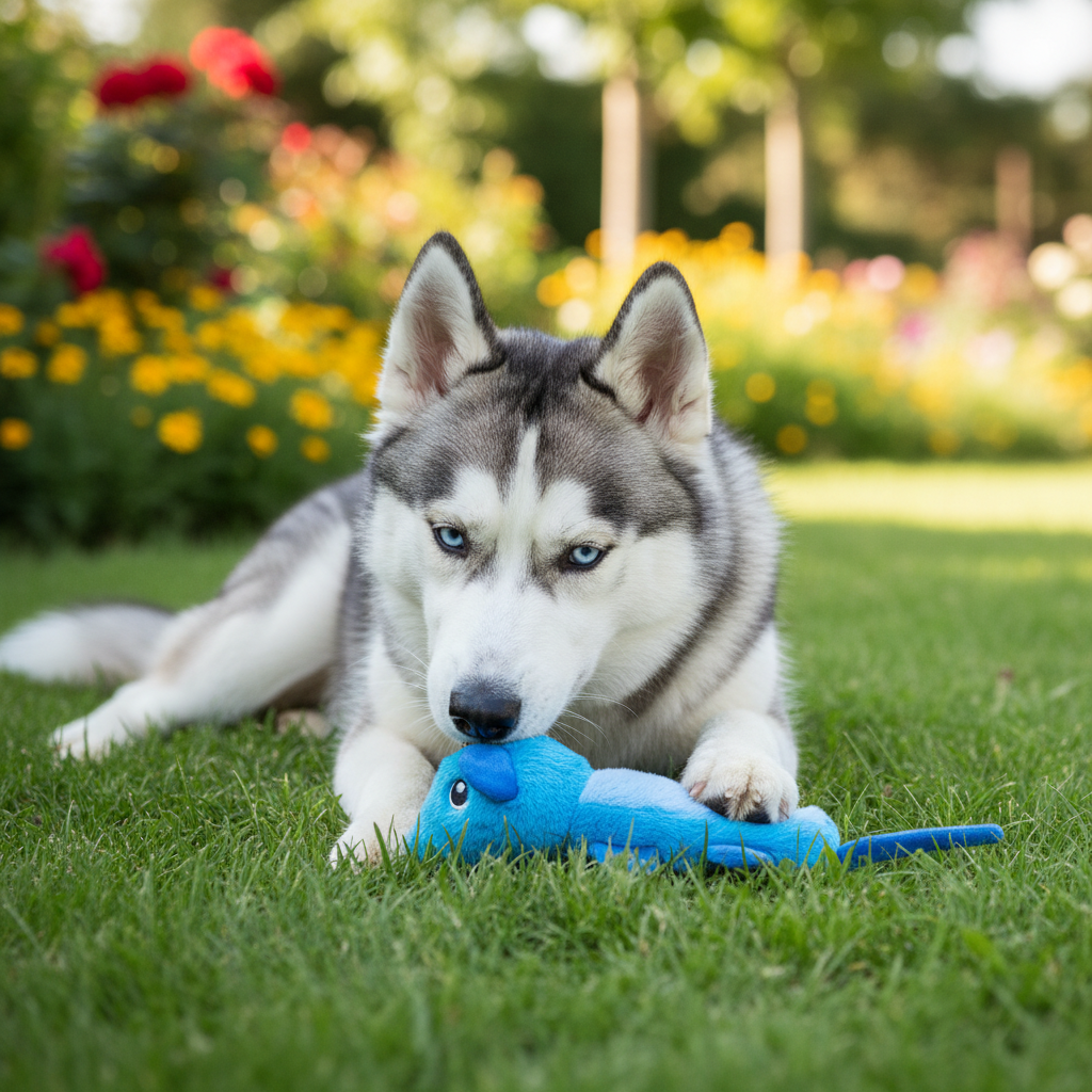 Jack and Vanilla product voor honden, blauw, 32 cm
