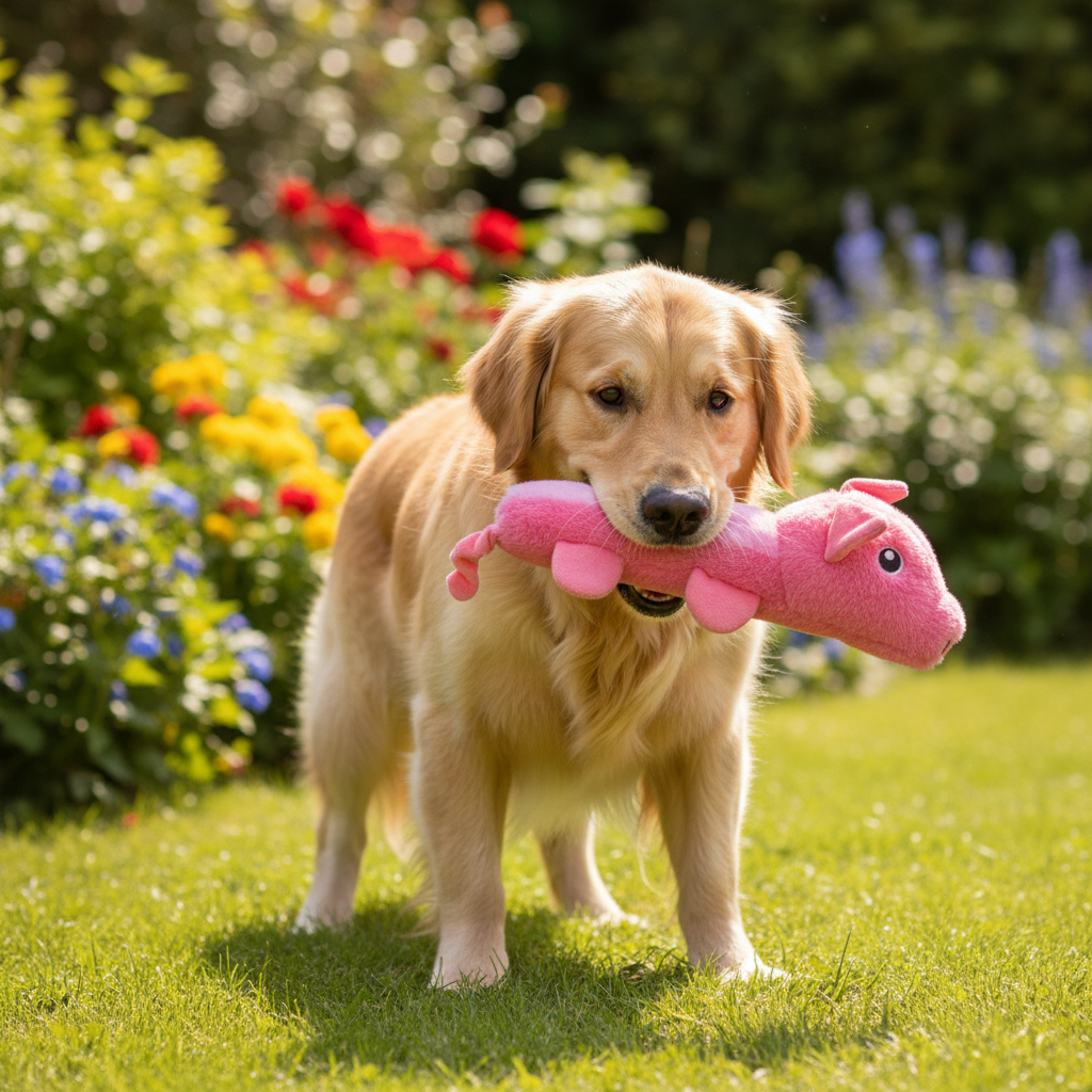 Jack and Vanilla product voor honden, roze, 32 cm
