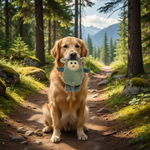 Jack and Vanilla product voor honden, groen, 23 cm
