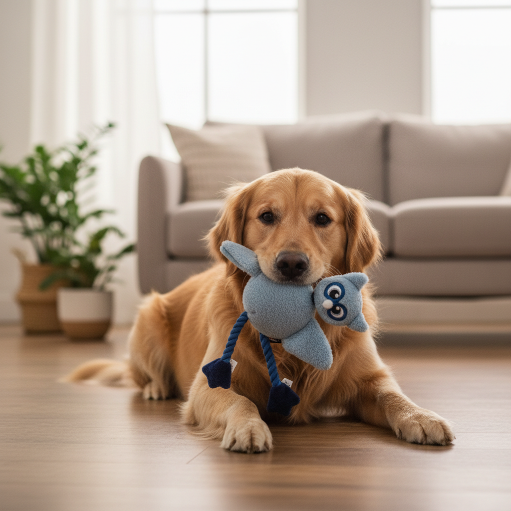 Jack and Vanilla product voor honden, blauw, 30 cm