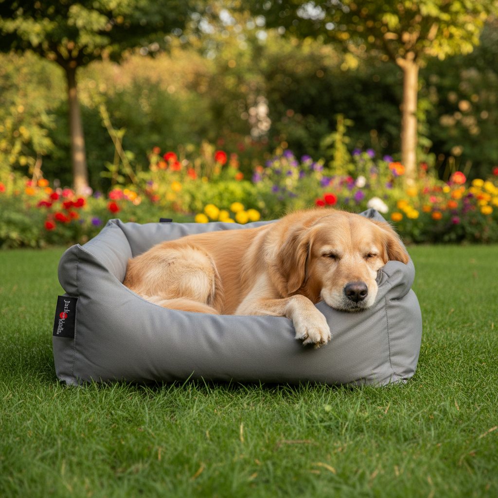 Jack and Vanilla product voor honden, grijs