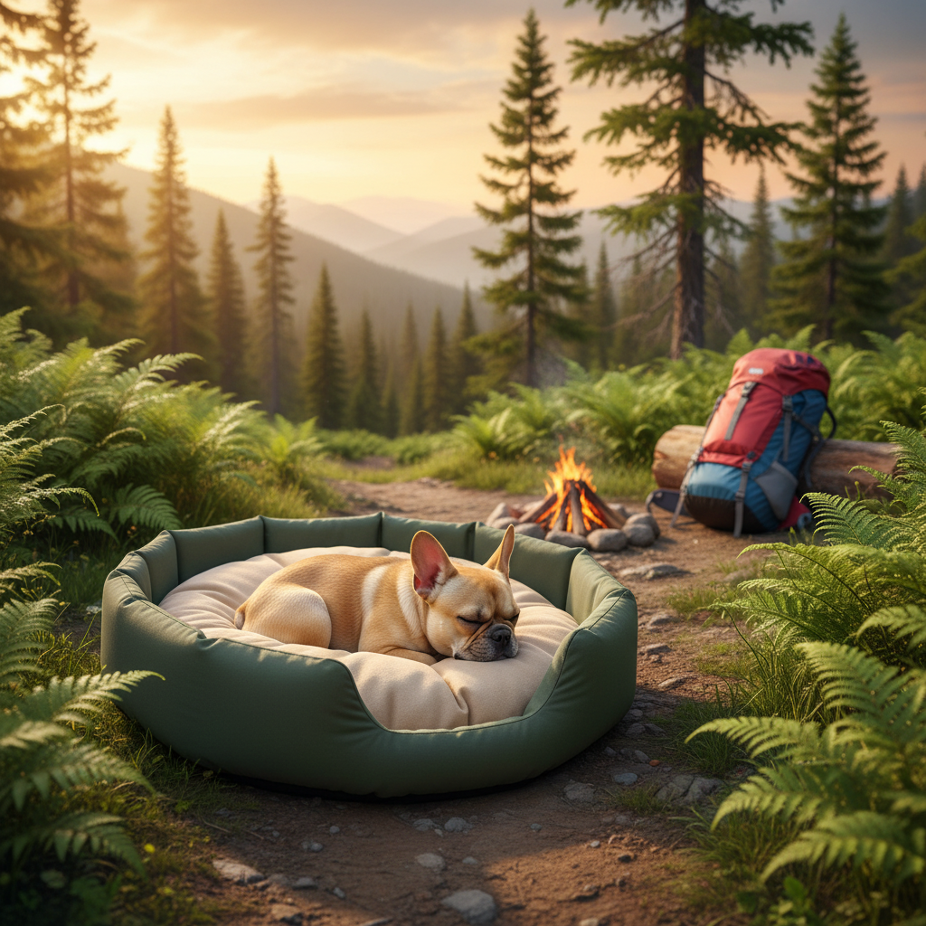 Jack and Vanilla mand voor honden, groen
