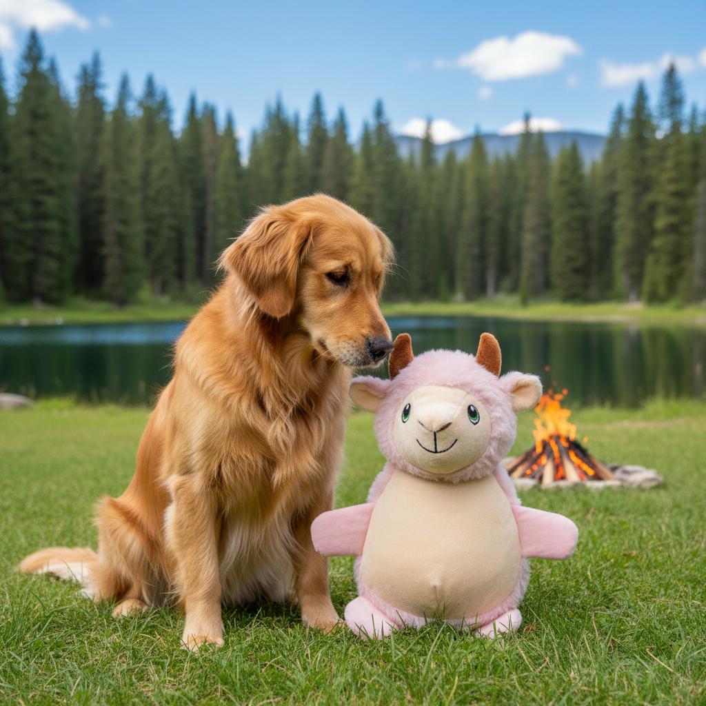 Jack and Vanilla pluche knuffel voor honden