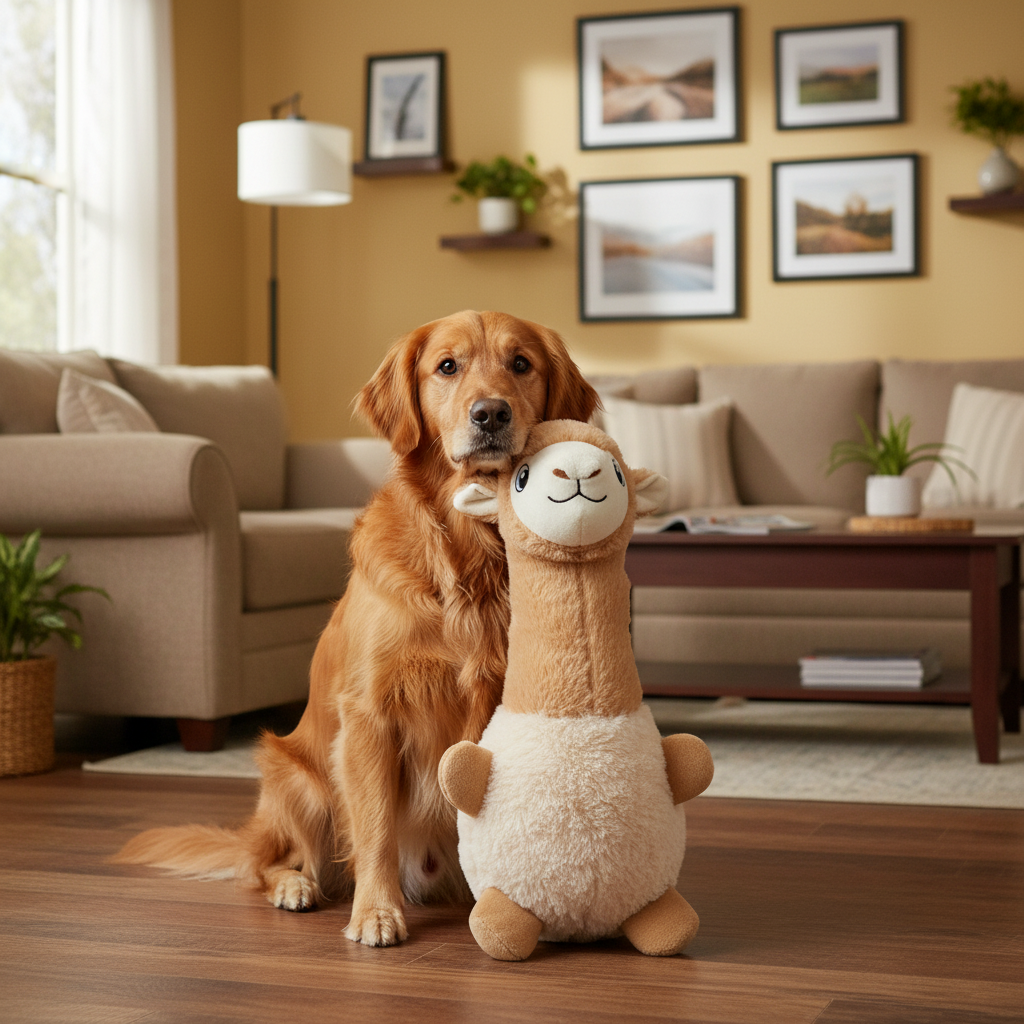Jack and Vanilla pluche knuffel voor honden