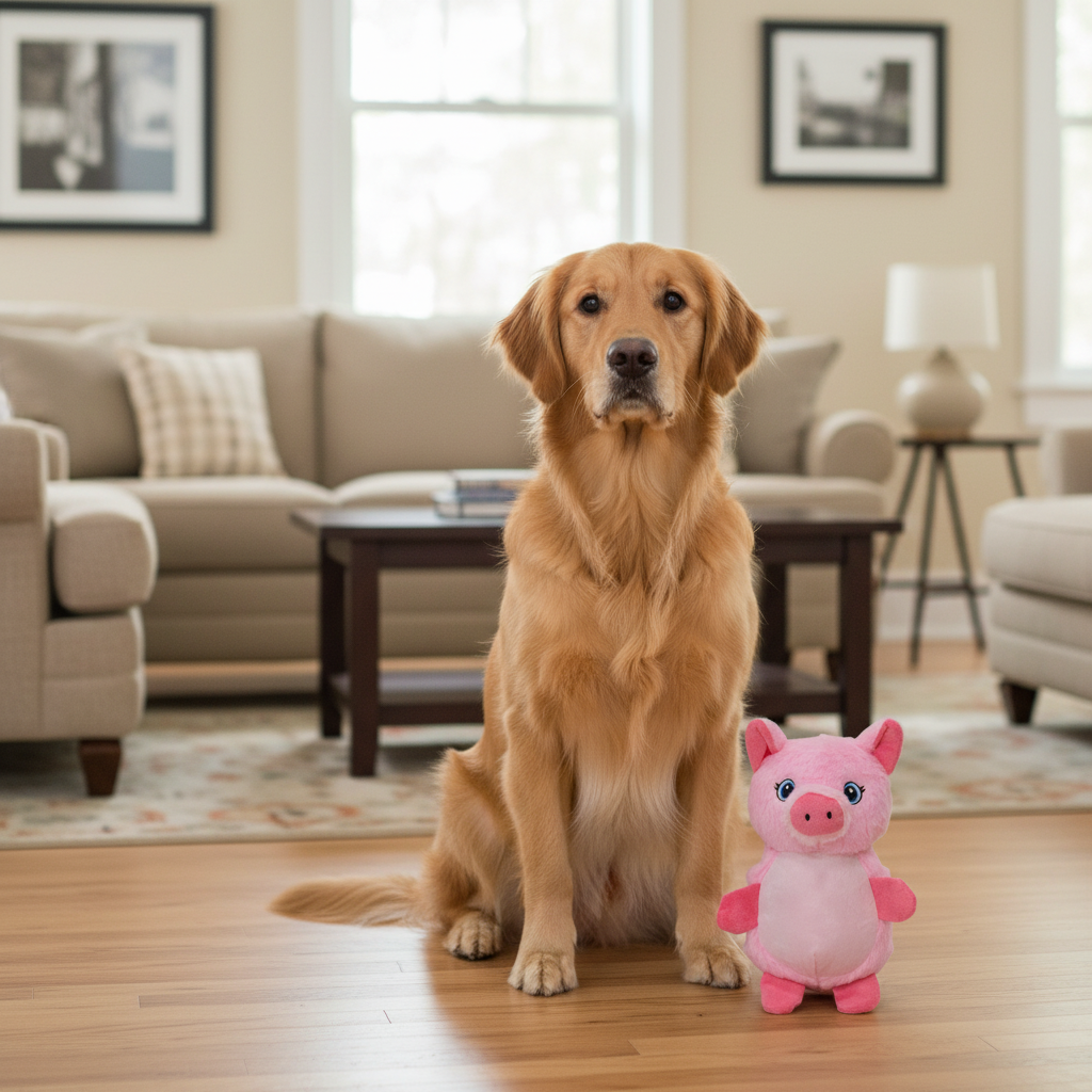Jack and Vanilla pluche knuffel voor honden