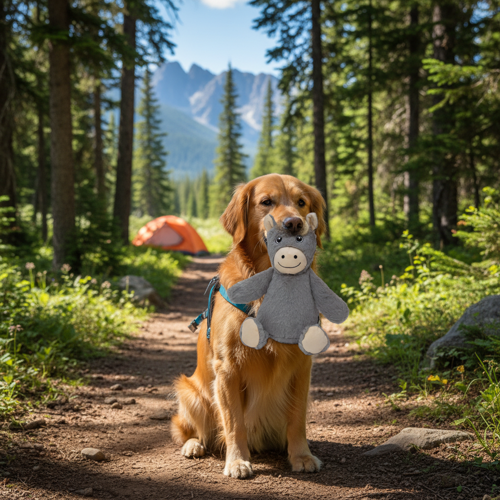 Jack and Vanilla pluche knuffel voor honden