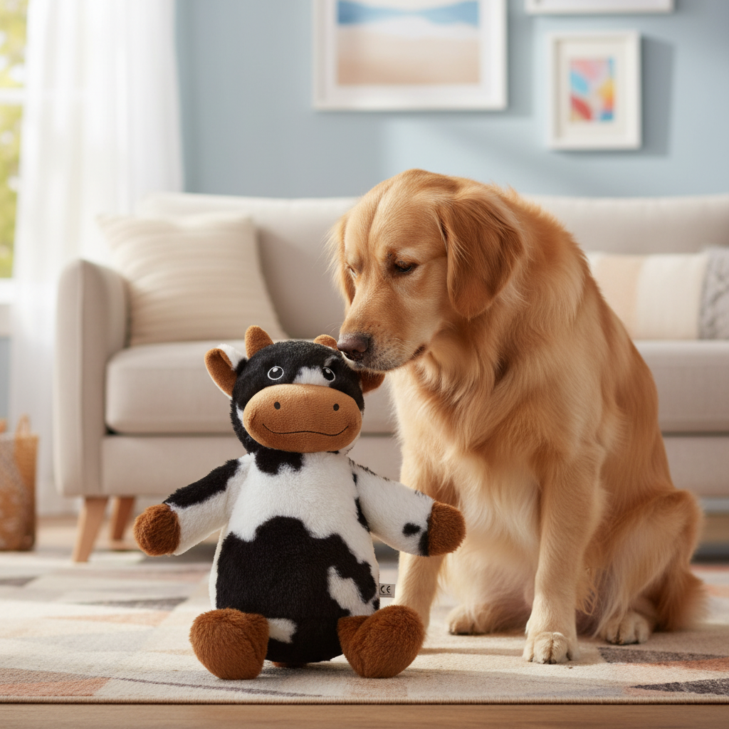 Jack and Vanilla pluche knuffel voor honden