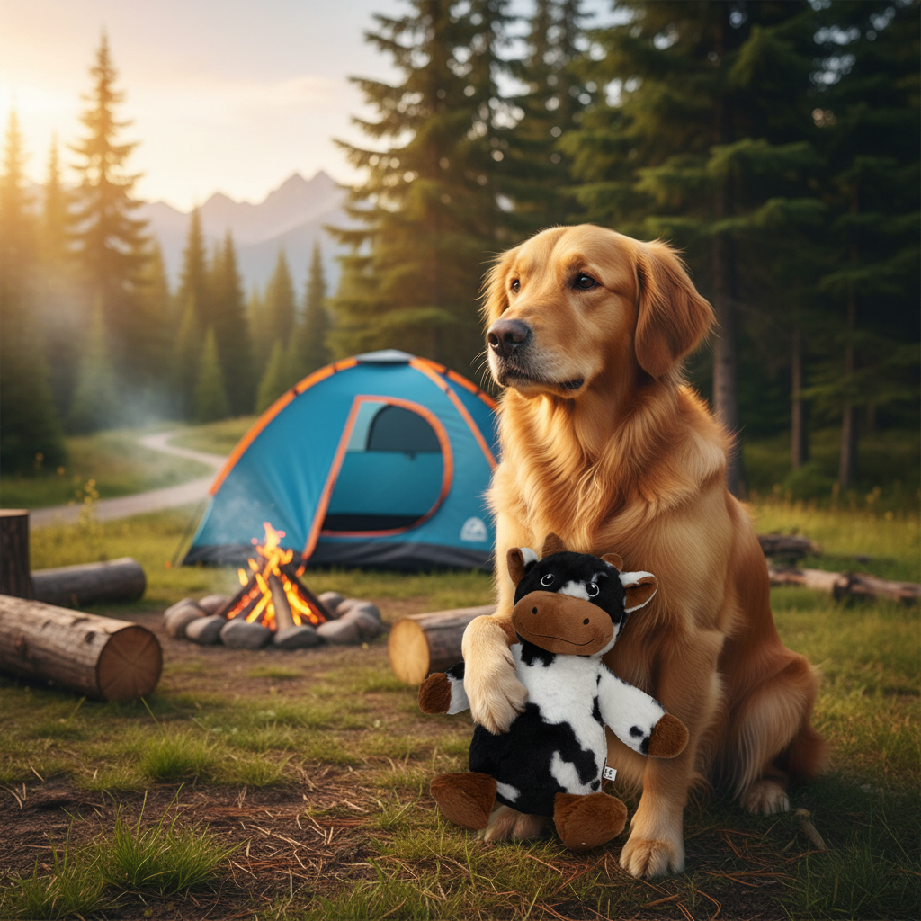 Jack and Vanilla pluche knuffel voor honden