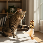 Jack and Vanilla speeltje voor katten, bruin