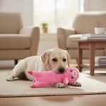 Jack and Vanilla pluche knuffel voor honden, roze