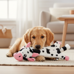 Jack and Vanilla pluche knuffel voor honden, wit