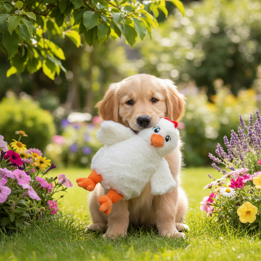 Jack and Vanilla pluche knuffel voor honden