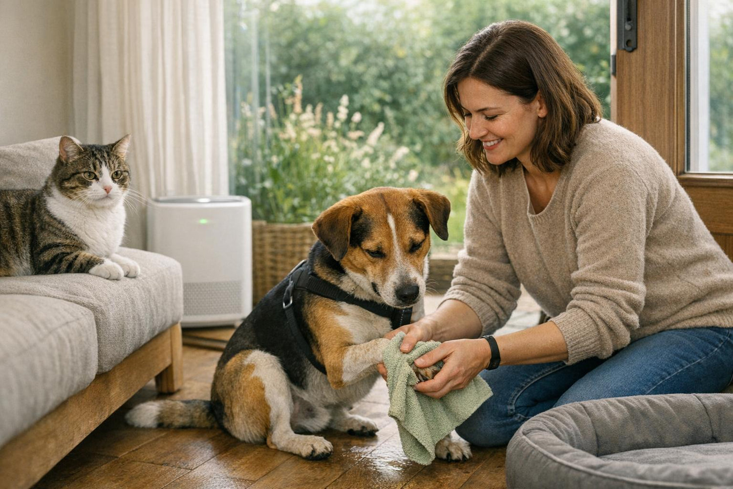 Hond en kat met omgevingsallergie verzorging bij TIERLO