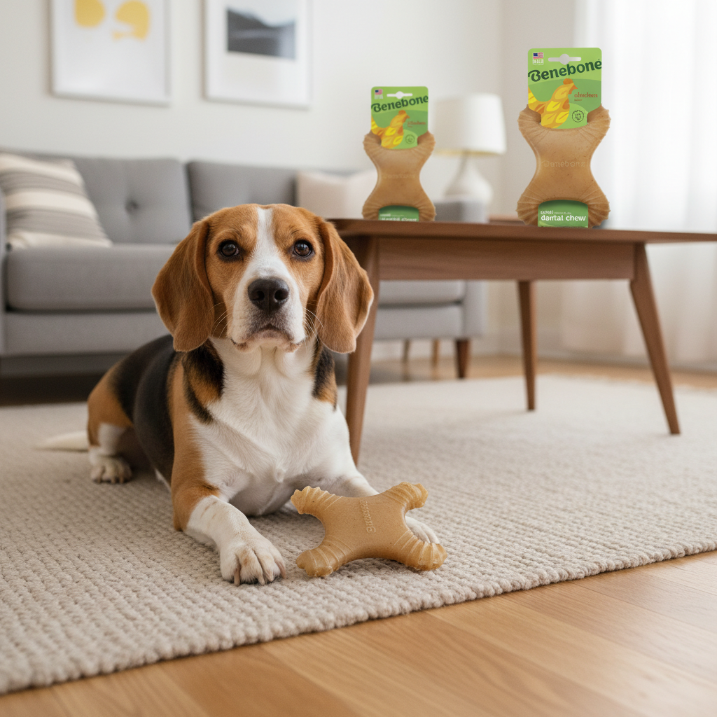 Benebone dental snack voor honden