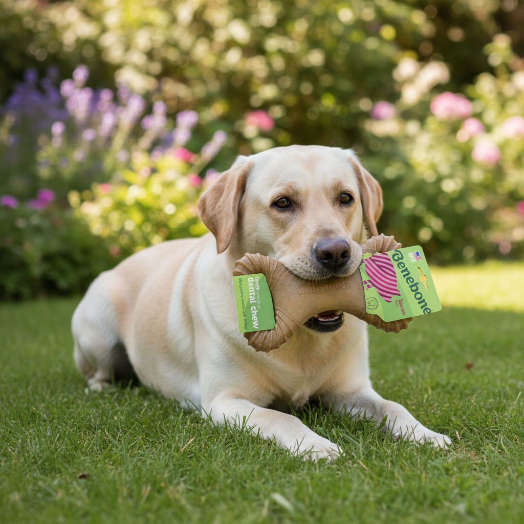 Benebone dental snack voor honden